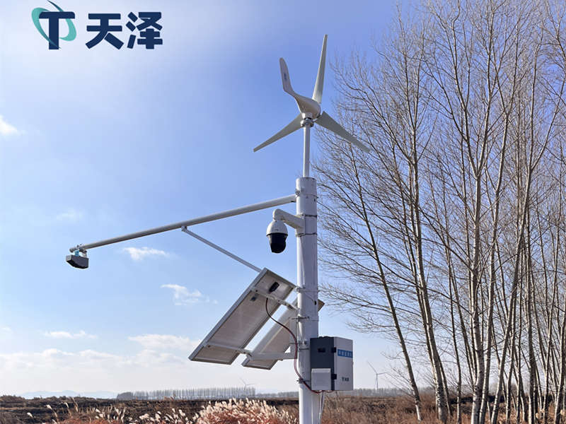 黑龙江地区水文监测站安装案例